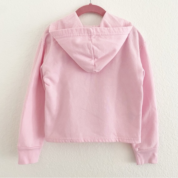 Disney Minnie Mouse Strawberry Sequin Hoodie Sweatshirt Pullover Size 6/6x - Picture 2 of 9